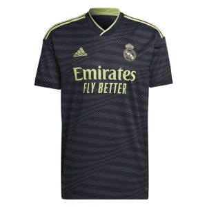 adidas 2022-2023 Real Madrid Third Shirt - Black - male - Size: Large 42-44" Chest