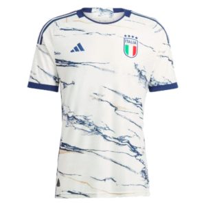 adidas 2023-2024 Italy Authentic Away Shirt - White - male - Size: Large 42-44" Chest