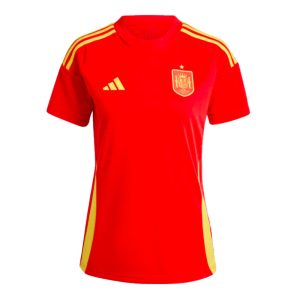 adidas 2024-2025 Spain Home Fan Shirt (Ladies) - Red - female - Size: Size 8 Extra Small