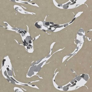 Harlequin 1005m x 68.6cm Wallpaper Roll gray/white/black 1005.0 H x 68.6 W cm