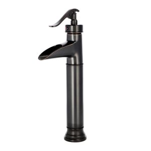 Rosalind Wheeler Jeresa Mono Basin Mixer black/brown 22.0 H x 8.0 D cm