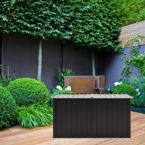 17 Stories Emilyna META2023 1250 Gallon black/brown 93.0 H x 171.0 W x 99.0 D cm