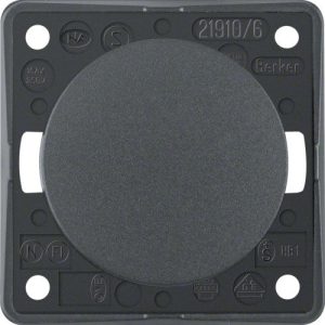 Berker off/changeover switch anthracite
