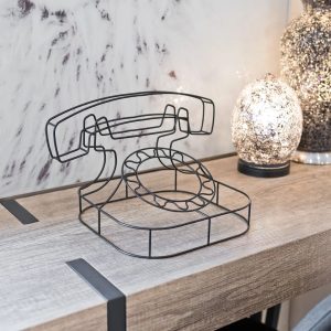Rio Alaxander Handmade Books And Media Figurine / Sculpture black/gray 19.5 H x 31.0 W x 23.5 D cm