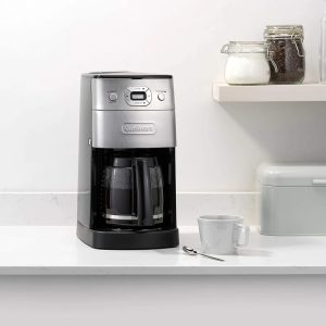 Cuisinart Grind & Brew Automatic   Bean to Cup Filter Coffee Maker   DGB625BCU black/brown/gray 38.0 H x 20.0 W x 23.0 D cm