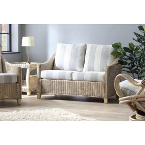 17 Stories Beheler 2 Seater Upholstered Sofa brown/gray 89.0 H x 129.0 W x 88.0 D cm