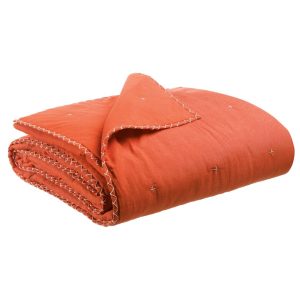 17 Stories Ebuwa Throw orange/red 200.0 H x 140.0 W cm