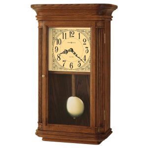 Blue Elephant Chiming Wall Clock brown/red 54.61 H x 33.02 W x 16.51 D cm