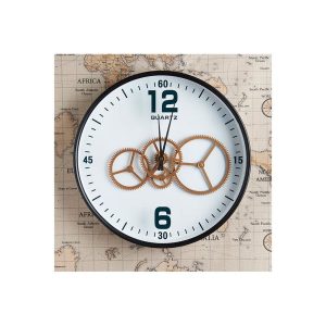 Rio Sandvos 40cm Wall Clock black/white 40.0 H x 40.0 W x 6.5 D cm