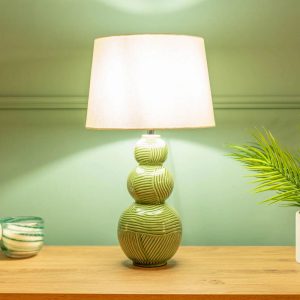 17 Stories Nikodim Green green/white 81.5 H x 45.0 W x 45.0 D cm