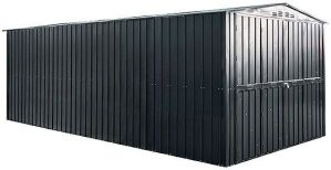 10 x 15 Lotus Metal Garage in Anthracite Grey