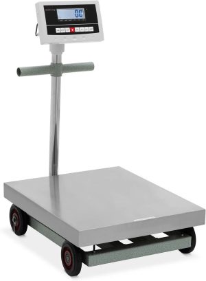 Steinberg Systems Platform Scale - rollable - 600 kg / 0,1 kg - 500 x 600 x 190 mm - kg / lb SBS-PF-600/100N