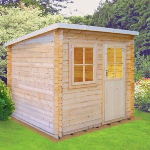 10Gx8 Shire Dean Log Cabin 28mm to 70mm Logs - 44mm logs