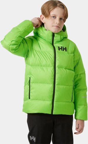 Helly Hansen Juniors’ Isfjord Down Winter Jacket 2.0 Green 152/12 - Parakeet Gr Green - Unisex