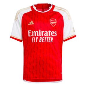 adidas 2023-2024 Arsenal Home Shirt (Kids) - Red - male - Size: 11/12 Years - 30-32" - 81cm