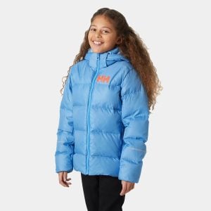 Helly Hansen Juniors’ Isfjord Down Winter Jacket 2.0 Blue 176/16 - Bright Blue - Unisex