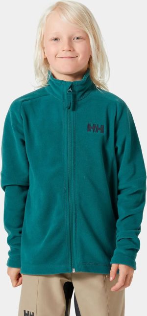 Helly Hansen Junior Daybreaker 2.0 Polartec Fleece Jacket Green 176/16 - Dark Creek Green - Unisex