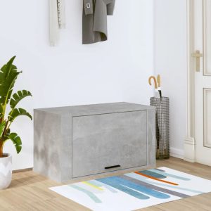 17 Stories 4 Pair Shoe Storage Cabinet gray 3.8 H x 70.0 W x 35.0 D cm