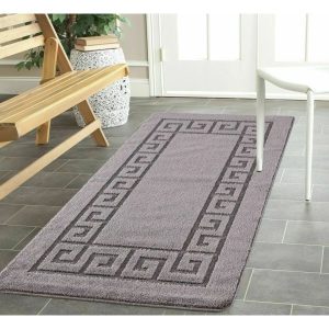 17 Stories Allisandra Flatweave Dark Grey Rug gray 80.0 W x 1.0 D cm