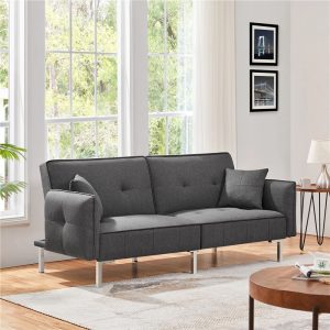 17 Stories Alv 4 Seater Clic Clac Sofa Bed
