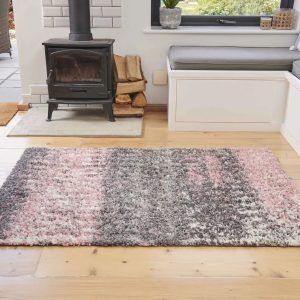 17 Stories Anouar Pink Rug pink 180.0 W x 3.0 D cm