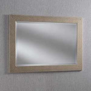 17 Stories Arje Wood Framed Wall Mounted Accent Mirror yellow 117.0 H x 92.0 W x 2.0 D cm