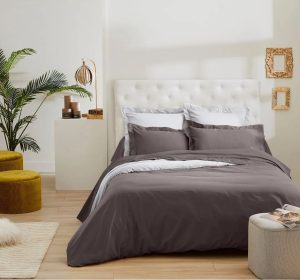 17 Stories Hazelann 100% Cotton 120 TC Reversible Duvet Cover 220 x 240cm Duvet Cover
