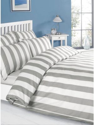 17 Stories Maryclaire Cotton Duvet Cover Set Double (200x200cm) + 2 Pillowcases (50x75cm)