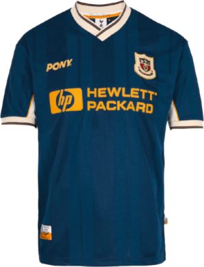 1997-1999 Tottenham Away Pony Reissue Shirt - Navy - male - Size: Large Adults
