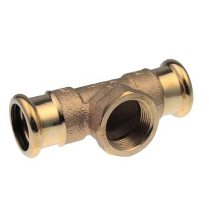 Pegler Yorkshire Pegler VSH Xpress Water Tee Female BSP Branch 15 x 15mm x 1/2 BSP FM