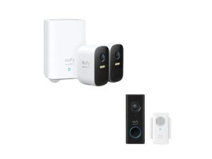 eufyCam S210 (eufyCam 2C) + Video Doorbell C210 White / 2-Cam Kit
