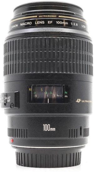 Used Canon EF 100mm f/2.8 Macro USM