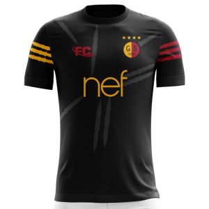 2019-2020 Galatasaray Fans Culture Away Concept Shirt - Black - male - Size: Adult 4XL - 55-57" (148-160cm)