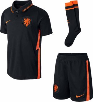 2020-2021 Holland Away Nike Mini Kit - Black - male - Size: MB 5-6yrs (110-116cm)