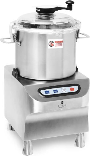 Factory second Bowl Cutter - 1500/2200 rpm - Royal Catering - 12 L RCBC-12V2