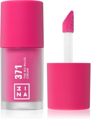 3INA The No-Rules Cream multi-purpose makeup for eyes, lips and face shade 371 - Electric hot pink 8 ml
