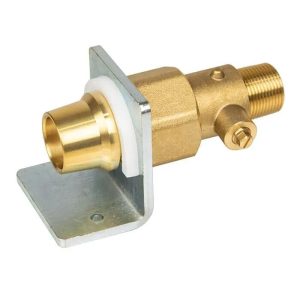 Hamilton Gas Products Ltd LPG Brass Transition Fitting - 25mm MDPE x 3/4 Bsp Male T