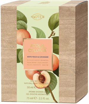4711 Acqua Colonia White Peach & Coriander set 2 pz