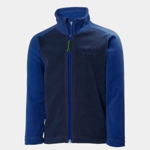 Helly Hansen Kids Daybreaker 2.0 Light Fleece Jacket With Zip Navy 116/6 - Navy Blue - Unisex