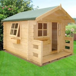 6 x 7 Shire Salcey Log Cabin Playhouse