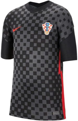 2020-2021 Croatia Away Nike Football Shirt (Kids) - Black - male - Size: SB 25-27" Chest (66/69cm)