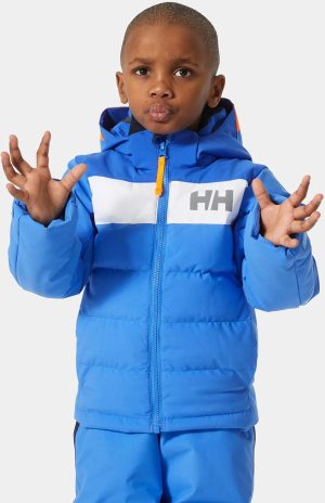Helly Hansen Kid's Vertical Insulated Ski Jacket Blue 122/7 - Ultra Blue - Unisex