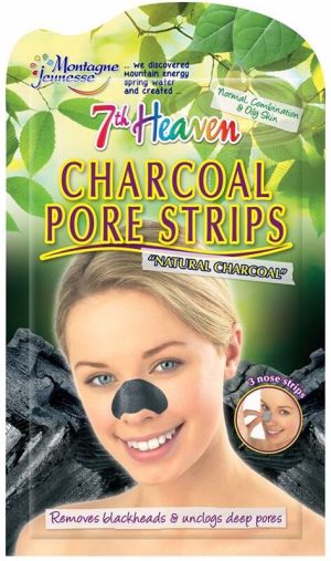 7th Heaven Charcoal pore strips 3 u