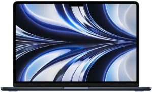 Refurbished: MacBook Air 14,2/M2 (8-CPU 10-GPU)/8GB Ram/512GB SSD/13”/Midnight/A