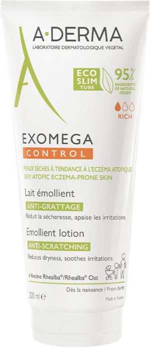 A-Derma Exomega Control leche 200 ml