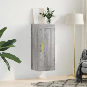 Alpen Home Wall 90 x 34.5 x 34 gray 90.0 H x 34.5 W x 34.0 D cm