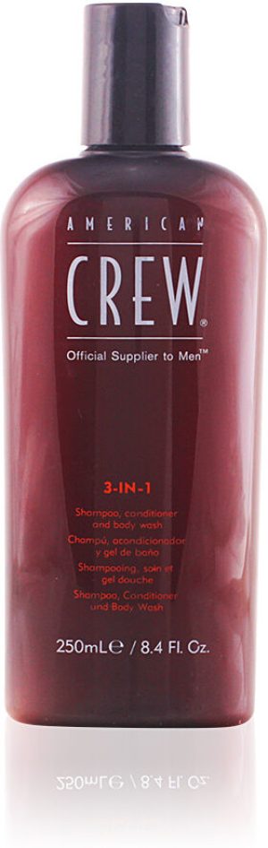 American Crew Crew 3 In 1 shampoo, conditioner & body wash 250 ml