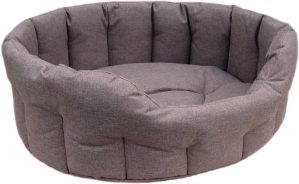 Archie & Oscar McLoud Bolster Cushion with Fleece Lining red 25.0 H x 100.0 W x 84.0 D cm