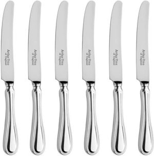 Arthur Price of England Sovereign Stainless Steel Set Of Six Tea Knives Britannia