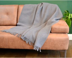 August Grove Rossana Throw gray 170.0 H x 140.0 W cm